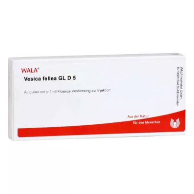 Ampoules Vesica Fellea Gl D5 (10x1 ml) Ampoules Vesica Fellea Gl D5 (10x1 ml)