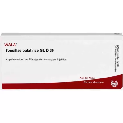 Ampoules pour amygdales palatines Gl D30 (10x1 ml)
