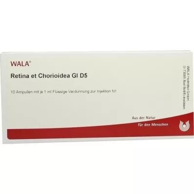 RETINA ET Choroïdes GL D 5 ampoules, 10X1 ml