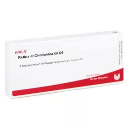 RETINA ET Choroïdes GL Ampoules D 6, 10X1 ml