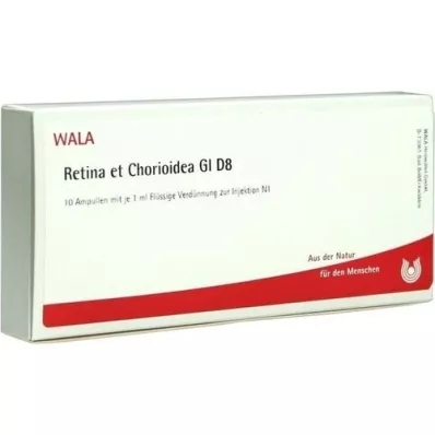 RETINA ET Choroïdes GL Ampoules D 8, 10X1 ml