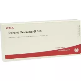 RETINA ET Choroïdes GL D 10 ampoules, 10X1 ml