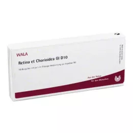 RETINA ET Choroïdes GL D 10 ampoules, 10X1 ml