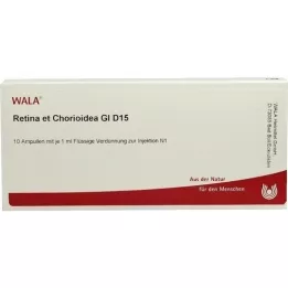 RETINA ET Choroïdes GL D 15 ampoules, 10X1 ml