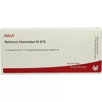 RETINA ET Choroïdes GL D 15 ampoules, 10X1 ml