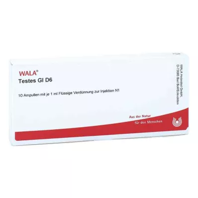 TESTES GL D 6 ampoules, 10X1 ml
