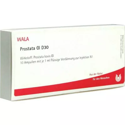 Prostate GL D 30 ampoules, 10X1 ml