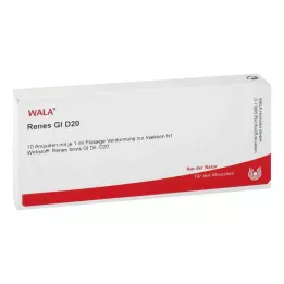 RENES GL D 20 ampoules, 10X1 ml