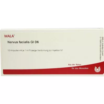 Nervus Facialis GL D 6 ampoules, 10X1 ml Nervus Facialis GL D 6 ampoules, 10X1 ml