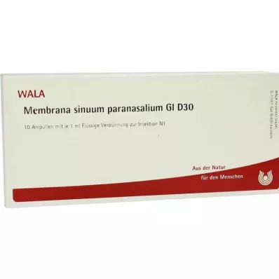 MEMBRANA sinuum paransalium GL D 30 ampoules, 10X1 ml MEMBRANA sinuum paransalium GL D 30 ampoules, 10X1 ml
