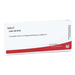 LIEN GL D 15 ampoules, 10X1 ml