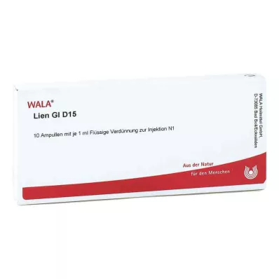 LIEN GL D 15 ampoules, 10X1 ml LIEN GL D 15 ampoules, 10X1 ml