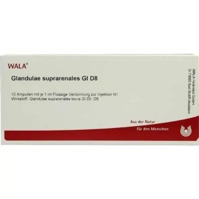 GLANDULAE SUPRARENALES GL D 8 ampoules, 10X1 ml