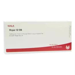 HEPAR GL D 8 ampoules, 10X1 ml
