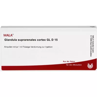 GLANDULA SUPRARENALES cortex GL D 15 ampoules, 10X1 ml