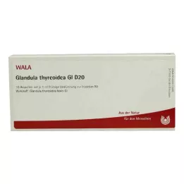 GLANDULA THYREOIDEA GL D 20 ampoules, 10X1 ml