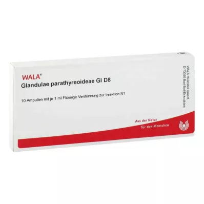 Glandes parathyroïdes.Ampoules Gl D8 (10x1 ml)