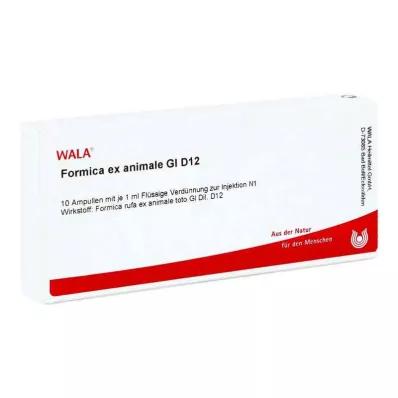 Ampoules Formica Ex animale Gl D12 (10x1 ml)