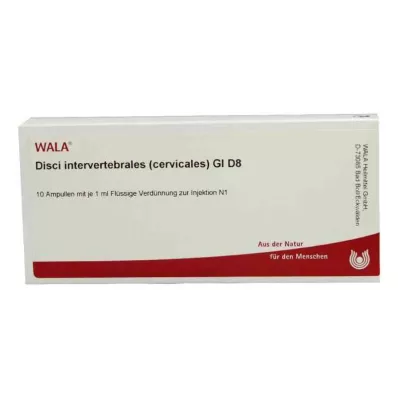 DISCI intervertébrales cervicales GL D 8 ampoules, 10X1 ml