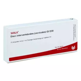 DISCI cervicales intervertébrales GL D 30 ampoules, 10X1 ml