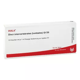 DISCI intervertébrale lombaire GL D 5 ampoules, 10X1 ml