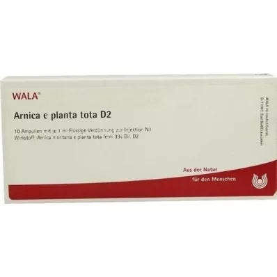 ARNICA E Planta tota D 2 ampoules, 10X1 ml