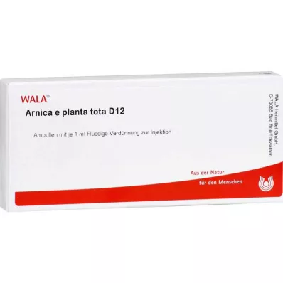 ARNICA E Planta tota D 12 ampoules, 10X1 ml