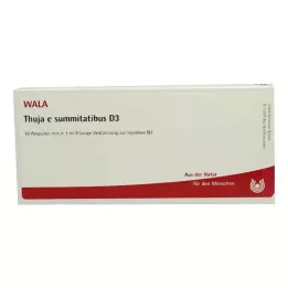 THUJA E SUMMITATIBUS D 3 ampoules, 10X1 ml