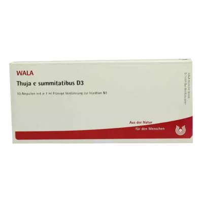 Thuya E Summitatibus D3 ampoules (10x1 ml)