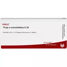 THUJA E SUMMITATIBUS D 30 ampoules, 10X1 ml