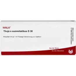 THUJA E SUMMITATIBUS D 30 ampoules, 10X1 ml