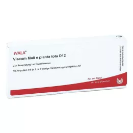 VISCUM MALI e planta tota D 12 ampoules, 10X1 ml