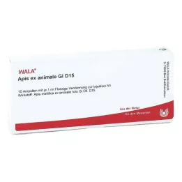 APIS EX animale GL D 15 ampoules, 10X1 ml