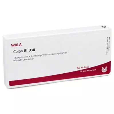 Côlon GL D 30 ampoules, 10X1 ml