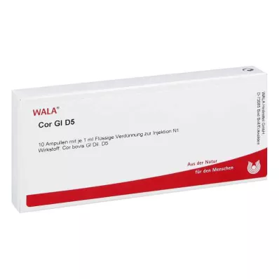 Ampoules Cor Gl D5 (10x1 ml) Ampoules Cor Gl D5 (10x1 ml)