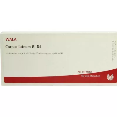 Corps jaune GL D 4 ampoules, 10X1 ml