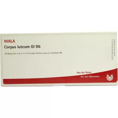 Corps jaune GL D 6 ampoules, 10X1 ml
