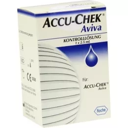 ACCU-CHEK Solution de contrôle Aviva, 1X2.5 ml
