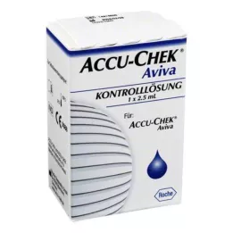 ACCU-CHEK Solution de contrôle Aviva, 1X2.5 ml