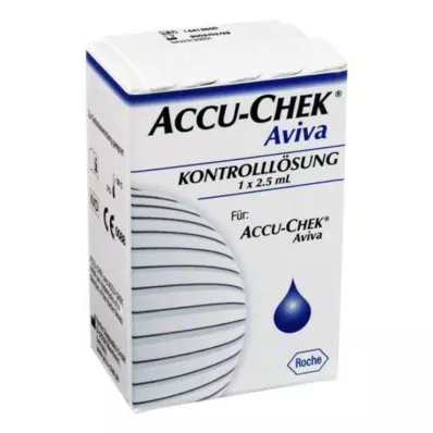 ACCU-CHEK Solution de contrôle Aviva, 1X2.5 ml