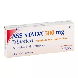 ASS STADA 500 mg comprimés, 10 pcs