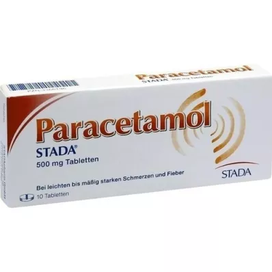 PARACETAMOL STADA 500 mg comprimés, 10 pcs