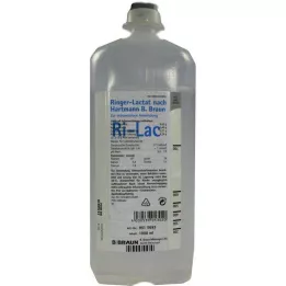 RINGER LACTAT Liqueur infusée Ecofl.Plus B.Braun n.Hartm, 1000 ml