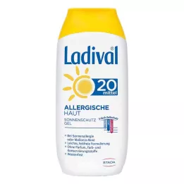 LADIVAL gel pour peau allergique LSF 20, 200 ml