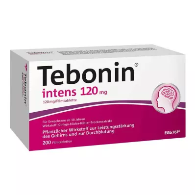 TEBONIN intens 120 mg comprimés pelliculés, 200 pc