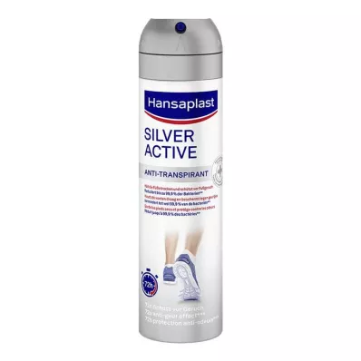 HANSAPLAST Spray pour les pieds Silver Active, 150 ml