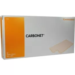 CARBONET Pansement anti-odeur 10x20 cm à lalcool actif, 10 pces