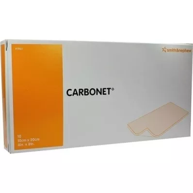 CARBONET Pansement anti-odeur 10x20 cm à lalcool actif, 10 pces