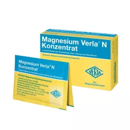 MAGNESIUM VERLA Concentré N Plv. à usage unique, 20 pces