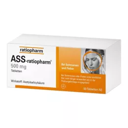 ASS-comprimés ratiopharm 500 mg, 50 pc